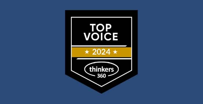 Thinkers360 Global Top Voice 2024